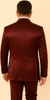 Rossi Man LEO RM1608 – Dark Red 3-Piece Slim Fit Suit for Men | Perfect for Formal & Wedding Events 2   - from alligatorwarehouse.com