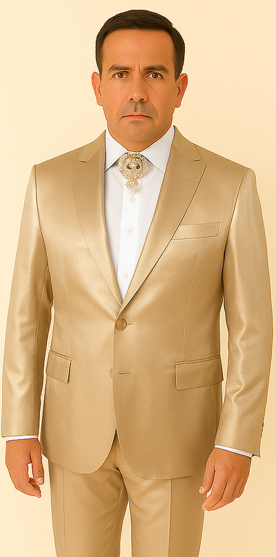 Rossi Man LEO RM1609 – Cream 3-Piece Slim Fit Suit for Men | Sophisticated Formalwear for Special Occasions 5   - from alligatorwarehouse.com