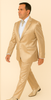 Rossi Man LEO RM1609 – Cream 3-Piece Slim Fit Suit for Men | Sophisticated Formalwear for Special Occasions 4   - from alligatorwarehouse.com