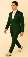 Rossi Man LEO RM1611 – Slim Fit 3-Piece Suit for Men | Modern Tailored Formalwear