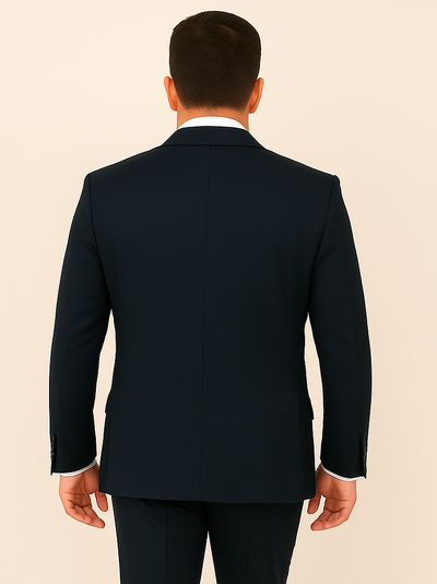 Rossi Man Double-Breasted 2-on-6 Suit – Elegant Men's Formalwear with Flat Front Trousers 2   - from alligatorwarehouse.com
