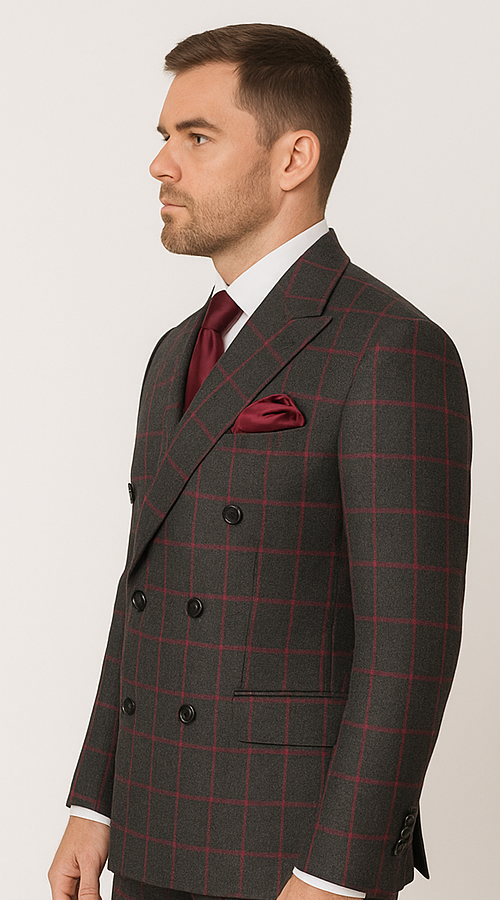 Rossi Man Milano Collection – Sophisticated Men’s Formal Suit in Black | RM1844 2   - from alligatorwarehouse.com