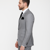 Rossi Man MAX RM1389 Slim Fit 3-Piece Suit – Elegant Solid Grey Formalwear for Men 3   - from alligatorwarehouse.com