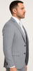 Rossi Man MAX RM1726 Slim Fit 3-Piece Suit – Elegant Grey Pinstripe Formal Suit for Men 3   - from alligatorwarehouse.com