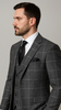 Rossi Man RM1742 – Max Collection Stylish Slim Fit Men’s Suit in Brown 3   - from alligatorwarehouse.com