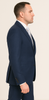 Rossi Man MAX RM1783 Slim Fit 3-Piece Suit – Modern Solid Blue Suit for Men 3   - from alligatorwarehouse.com