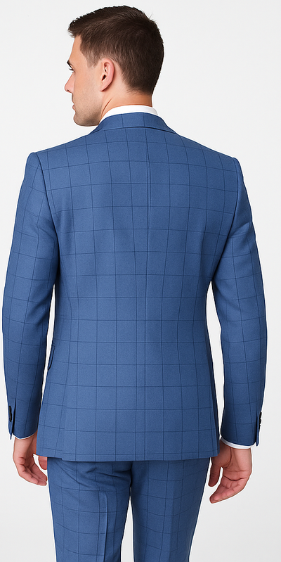 Rossi Man MAX RM1785 Slim Fit 3-Piece Suit – Stylish Formalwear for Men 2   - from alligatorwarehouse.com