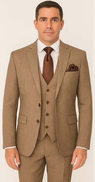 Rossi Man MAX RM1839 Slim Fit 3-Piece Suit – Stylish Formalwear for Men 5   - from alligatorwarehouse.com