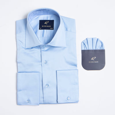 ROSSI MAN SHIRT RS1-LT BLUE 1   - from alligatorwarehouse.com