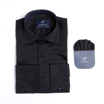 ROSSI MAN SHIRT RS1 BLACK 1   - from alligatorwarehouse.com