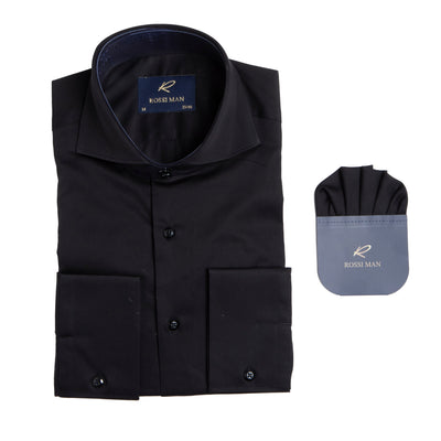 ROSSI MAN SHIRT RS4 BLACK 1   - from alligatorwarehouse.com