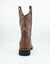 Los Altos Men's Rage Leather Walnut Square Toe EVA Sole Boot