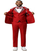Red Prom Tuxedo - Perfect Wedding Suit Vested Rhinestone Lapelled