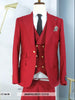 Ivory and Gold Button Wedding Suit - Off White Cream Peak Lapel with Double breasted Vest 9 Pixior-Anderson-1  - from alligatorwarehouse.com