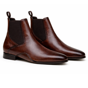 Belvedere Rocco - Antique Cognac Alligator Dress Shoe