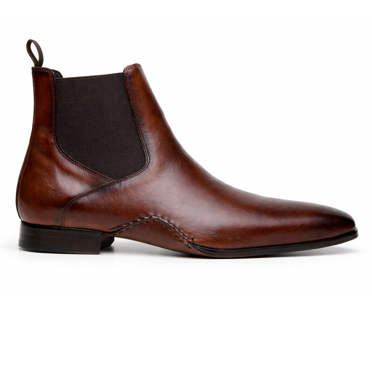 Belvedere Rocco - Antique Cognac Alligator Dress Shoe