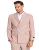 Men's Slim Fit Double Breasted Summer Pastel Rose Pink Pinstripe Suit 2   - from alligatorwarehouse.com