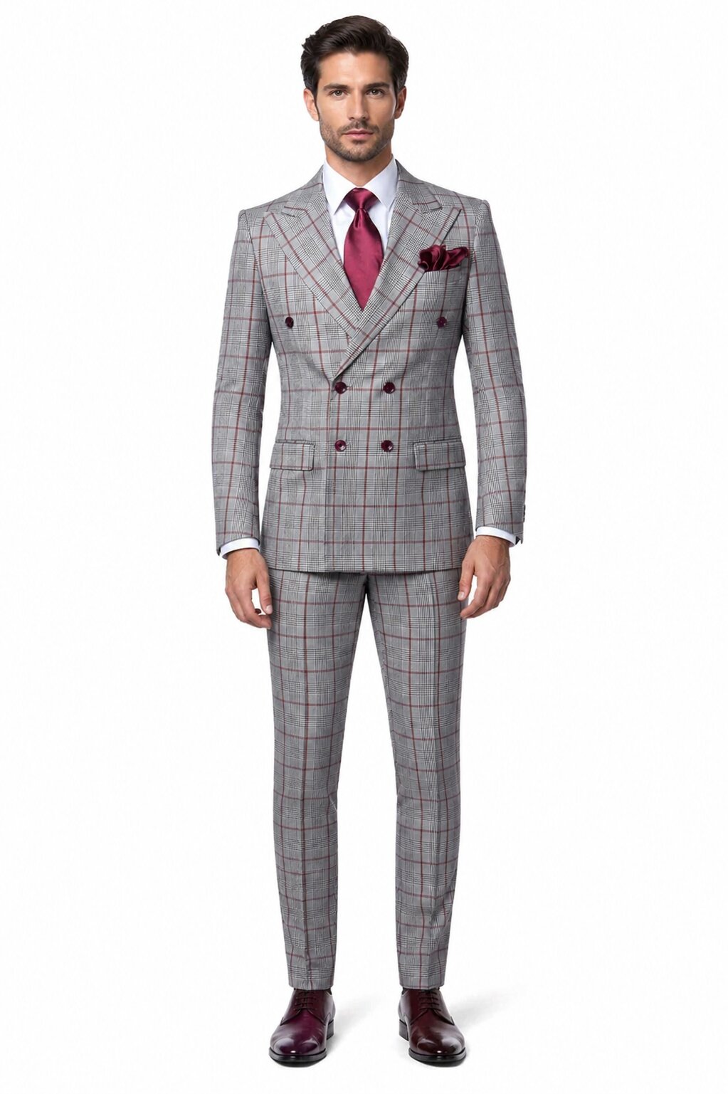 ROSSI MAN DOUBLE BREASTED SUIT ARTHUR RM2321