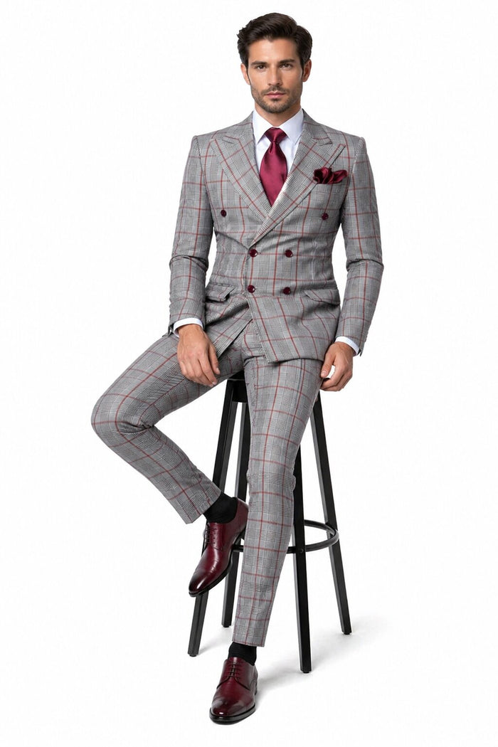 ROSSI MAN DOUBLE BREASTED SUIT ARTHUR RM2321