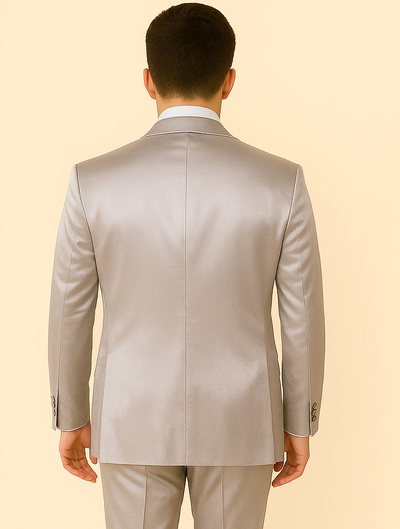 Rossi Man LEO RM1622 – Off-White Slim Fit 3-Piece Designer Suit for Men 3   - from alligatorwarehouse.com