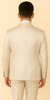 Rossi Man LEO RM1642 – Off-White Shimmer Slim Fit 3-Piece Suit for Men 3   - from alligatorwarehouse.com