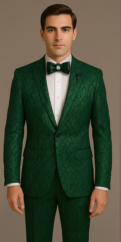 Rossi Man Leo RM1904 – Modern Men's Suit | Sharp & Stylish Formal Wear 5   - from alligatorwarehouse.com