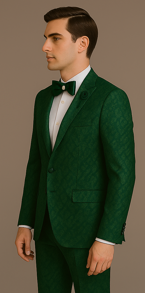 Rossi Man Leo RM1904 – Modern Men's Suit | Sharp & Stylish Formal Wear 3   - from alligatorwarehouse.com