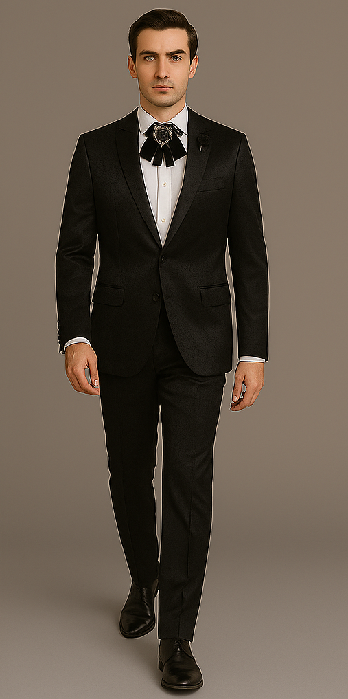 Rossi Man Leo RM1907 – Men's Modern Slim Fit 2-Piece Suit | Stylish Formal 3   - from alligatorwarehouse.com