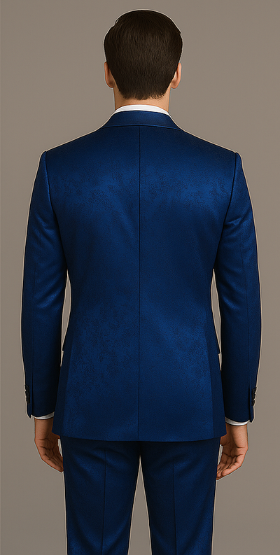 Rossi Man Leo Suit RM1906 – Modern Slim Fit 2-Piece Suit for Men | Stylish Formal Wear 2   - from alligatorwarehouse.com