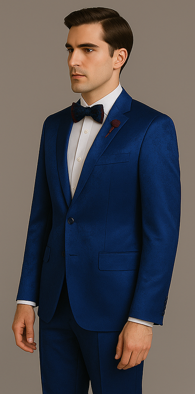 Rossi Man Leo Suit RM1906 – Modern Slim Fit 2-Piece Suit for Men | Stylish Formal Wear 3   - from alligatorwarehouse.com