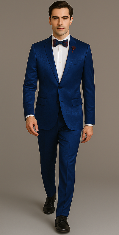Rossi Man Leo Suit RM1906 – Modern Slim Fit 2-Piece Suit for Men | Stylish Formal Wear 4   - from alligatorwarehouse.com
