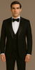 Rossi Man Leo Tuxedo RM1101 – Classic Black Formal Suit for Men | Timeless Tuxedo Style 5   - from alligatorwarehouse.com