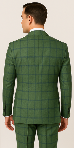 Rossi Man Max RM1841 – Men's Slim Fit 3-Piece Suit for Men