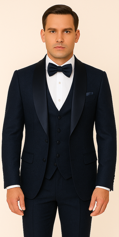 Rossi Man RM1252 – Men's 3-Piece Smoking Style Tuxedo for Elegant Evenings 5   - from alligatorwarehouse.com