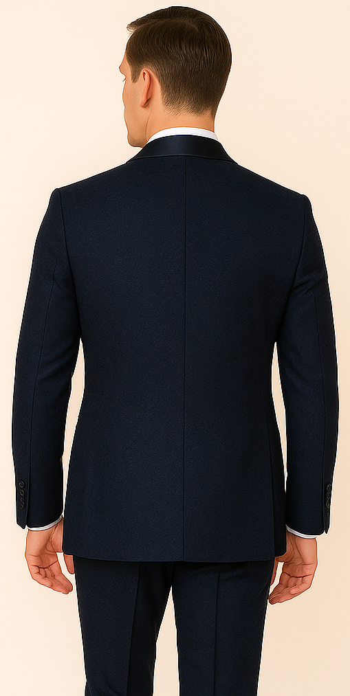 Rossi Man RM1252 – Men's 3-Piece Smoking Style Tuxedo for Elegant Evenings 4   - from alligatorwarehouse.com