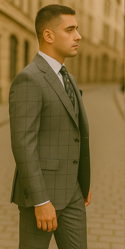 Rossi Man Men's Dress Suit – Classic Rossiman Formalwear for Timeless Style 4 SKU#51205  - from alligatorwarehouse.com