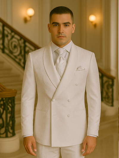 Rossiman Rossi Men's Dress Suit – Classic Tailored Formalwear 1 SKU#42668  - from alligatorwarehouse.com