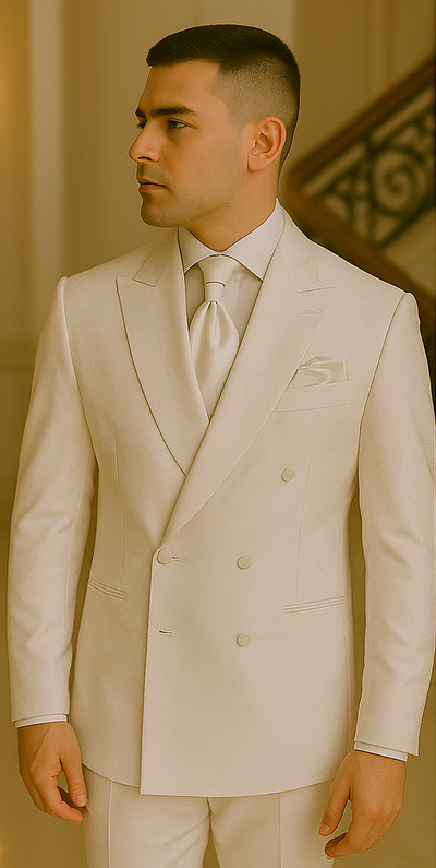 Rossiman Rossi Men's Dress Suit – Classic Tailored Formalwear 4 SKU#42668  - from alligatorwarehouse.com