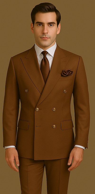 Rossi Man Milano RM1373 – Men's Slim Fit 3-Piece Suit | Modern Formal 5   - from alligatorwarehouse.com