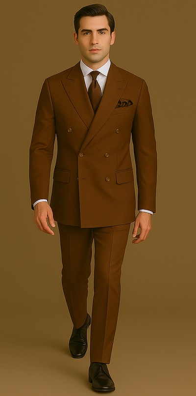 Rossi Man Milano RM1373 – Men's Slim Fit 3-Piece Suit | Modern Formal 4   - from alligatorwarehouse.com