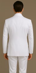 Rossi Man Milano RM1374 – Men's Modern 3-Piece Suit | Stylish Formal Wear Set