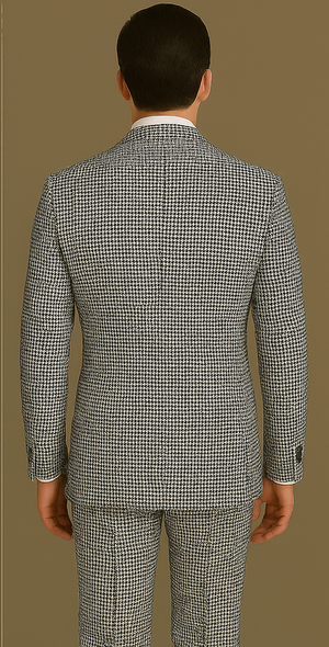 Rossi Man Milano RM1588 – Men's Modern 3-Piece Slim Fit Suit | Stylish Formal Outfit