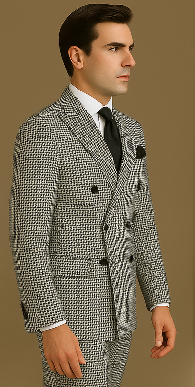 Rossi Man Milano RM1588 – Men's Modern 3-Piece Slim Fit Suit | Stylish Formal Outfit 3   - from alligatorwarehouse.com