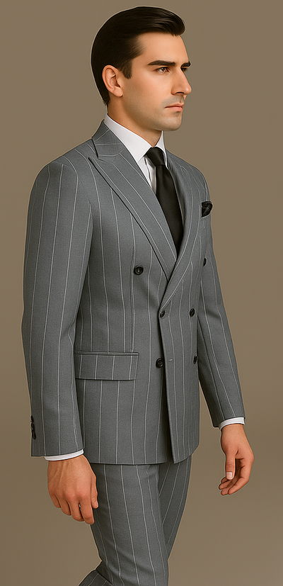 Rossi Man Milano RM1726 – Men's Modern Fit 3-Piece Suit | Stylish Formal 4   - from alligatorwarehouse.com