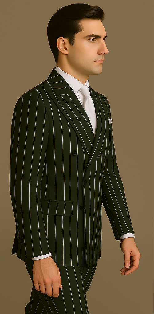 Rossi Man Milano RM1727 – Men's 3-Piece Slim Fit Suit |Formal Wear 3   - from alligatorwarehouse.com
