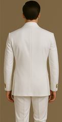 Rossi Man Milano RM1770 – Men's Modern Slim Fit 3-Piece Suit | Formal