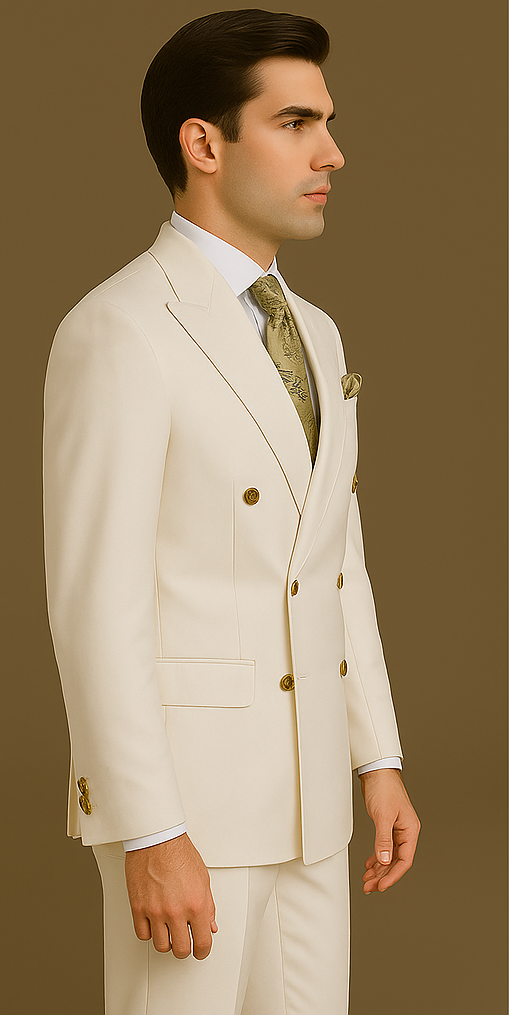 Rossi Man Milano RM1770 – Men's Modern Slim Fit 3-Piece Suit | Formal 3   - from alligatorwarehouse.com
