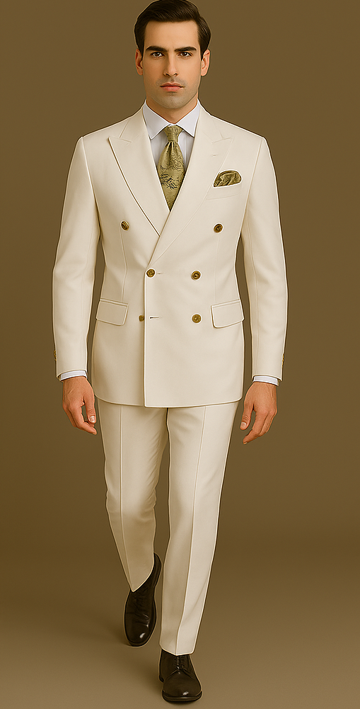 Rossi Man Milano RM1770 – Men's Modern Slim Fit 3-Piece Suit | Formal 4   - from alligatorwarehouse.com