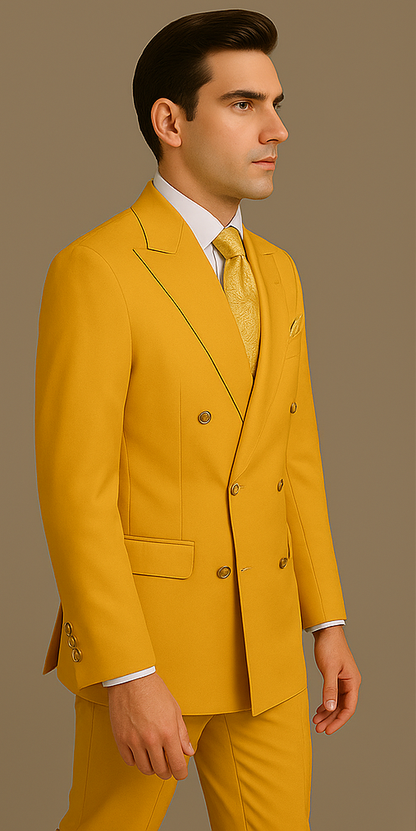 Rossi Man Milano RM1772 – Men's Tailored 3-Piece Suit | Modern Formal Wear Set