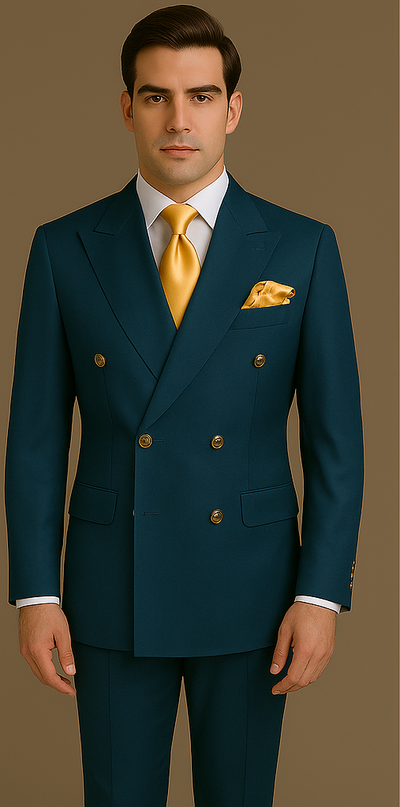 Rossi Man Milano RM1773 – Men's Tailored Slim Fit Suit | Elegant Modern Formalwear 5   - from alligatorwarehouse.com